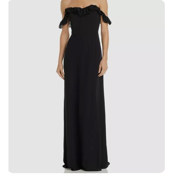 Wayf Dresses & Skirts - Wayf Harlow Off-The-Shoulder A-Line Dress